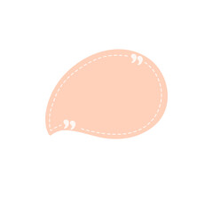 Balloon text quote Template 