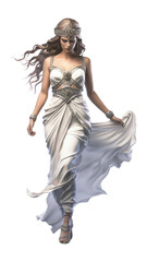 PNG Ancient greek goddess Artemis fashion fantasy dancing.