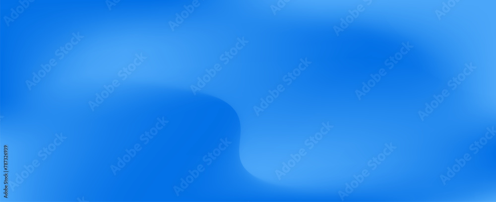 Poster blurred light soft gradient background. abstract blue color banner. vector illustration.