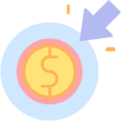 Cost Per Click icon for download
