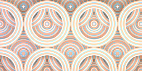 Abstract geometric background.  Circles on the background. Pattern. Bright colors. Design for wallpaper, cover, cards, packaging, flyer, fabric. colorful retro backgrounds 