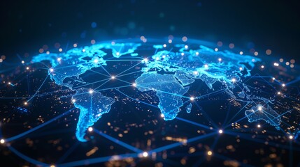 Global Network Visualization with Bright Connections