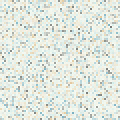 Fototapeta premium Geometric background. Stacked square frames in multiple colors. Soft green, muted blue, pale grey. Amazing vector illustration.