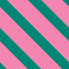 Pink and green stripe seamless vector pattern or background wallpaper - 787341750
