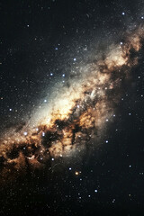 Fototapeta na wymiar Galaxy Photo Interstellar Theme