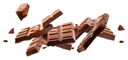 PNG  Chocolate bars dessert food white background. 
