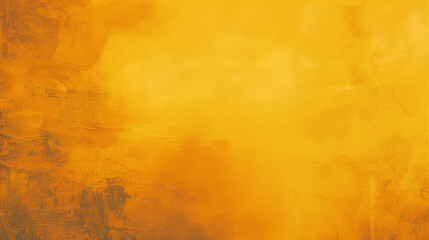 Grunge yellow abstract textured wall background.