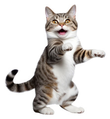 Obraz premium PNG American wirehair animal mammal kitten.