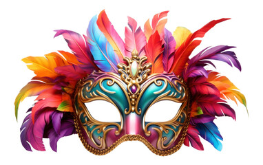 PNG  Carnival mask lightweight celebration. 