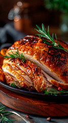 succulent turkey breast, a satisfying and heavenly addition to any meal.