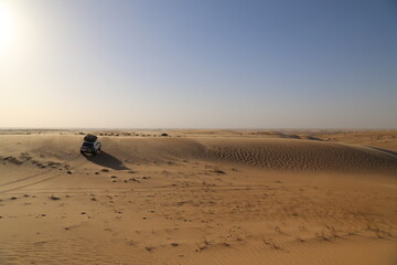 Fototapeta na wymiar The Wahiba Desert in Oman