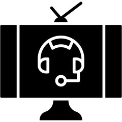 headphones  vector design icon for download .svg
