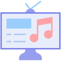 music  vector design icon for download .svg