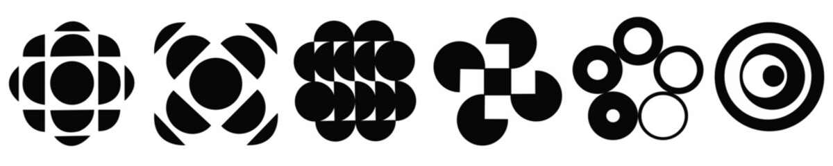 Circles set, Modern decoration ,Dynamic circles set, Unique circles designs,top rated triangle designs, silhouette of geometric shapes, circles in various shapes, Elegant rings,High quality rings 