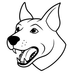 illustration of a dog