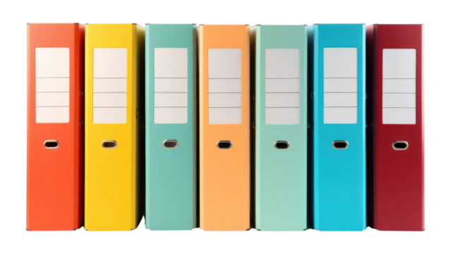 PNG  Binder office old white background. 