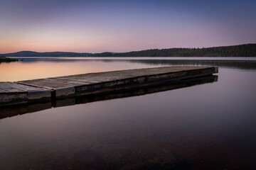 Lake Fryken in Värmland, Sweden.