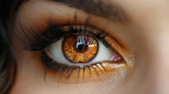 Next we come across a set of striking amber eyes with a warm honey tone surrounded by a ring of dark brown creating a unique and alluring appearance. .