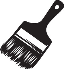 paint brush icon vector illustration symbol design