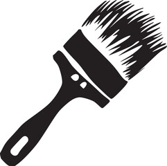 paint brush icon vector illustration symbol design