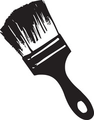 paint brush icon vector illustration symbol design