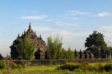 Plaosan Temple, Klaten Central Java Indonesia