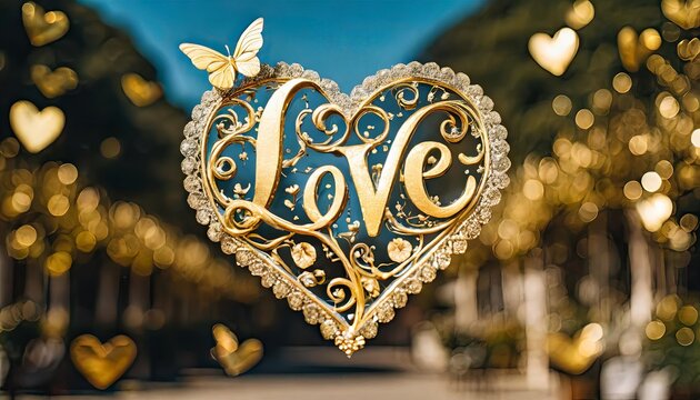 Gilded Affections: Emblems of Love in Golden Light