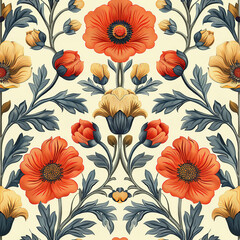 Inspired by Rajasthani Textiles and Mughal Art pattern, Rajasthani textile design, Mughal art pattern, Indian royal fabric, Traditional Rajasthani motifs, Mughal floral embroidery