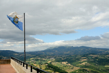 Panoramablick San Marino