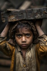 a child is working,  World Day Against Child Labor
