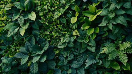 Herb wall plant wall natural green wallpaper