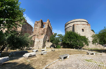 Located in Bergama, Izmir, Turkey, the Red Courtyard was built by the Romans in the 2nd century.