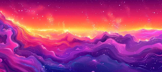 Türaufkleber Abstract background elegant style colorful and futuristic illustration © Ahmed Culjevic