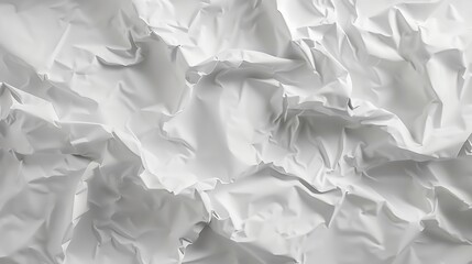 Fototapeta premium White wrinkled poster template Glued paper mockup Blank wheatpaste on textured wall Empty street art sticker mock up Clear urban glued advertising canvas Billboard advertisment adverti : Generative AI