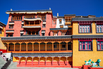 Fototapeta na wymiar Thiksey Gompa Monastery near Leh, Ladakh