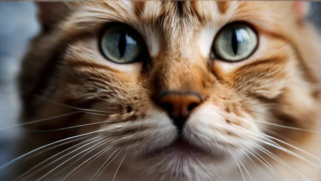 A Glimpse into the Feline Soul: The Mesmerizing Gaze of a Tabby Cat. Whiskered Wonder: Up Close and Personal. The Silent Stories Told by Piercing Green Eyes