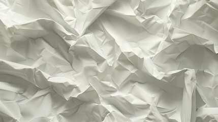 Obraz premium White wrinkled poster template Glued paper mockup Blank wheatpaste on textured wall Empty street art sticker mock up Clear urban glued advertising canvas Billboard advertisment adverti : Generative AI