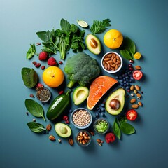 vegetables and fruits