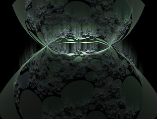 Imaginatory fractal abstract background Image