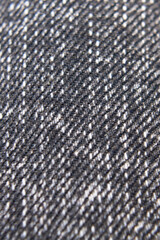 black and white denim fabric