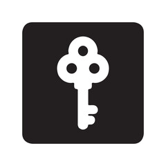 User icon vector. Profile mark logo design. Profile vector icon illustration in square isolated on white background