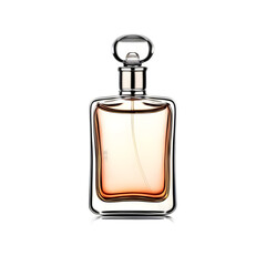 Classic flask-shaped perfume bottle, Transparent Background, PNG Format