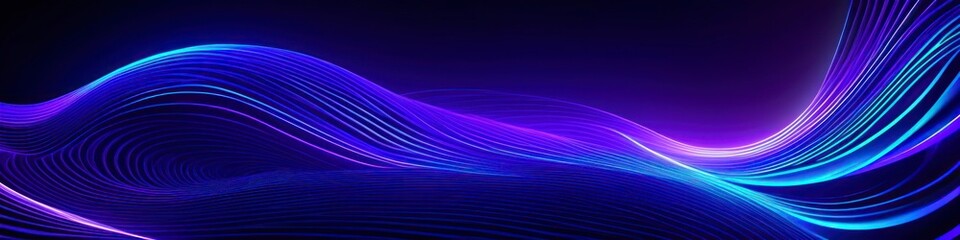 Bright abstract background gradient waves with holographic effect. Background for social media banner, website and for your design, space for text.	
