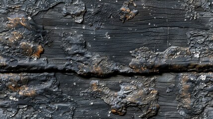 seamless texture of oxidized silver with a blackened surface and a rustic, antique look