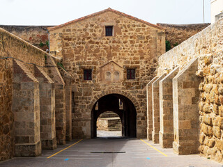 Calles medievales de ciudad Rodrigo, España