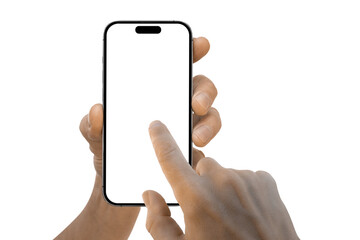 a phone in a hand