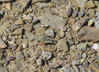 texture stone wall background, close up granite rocks