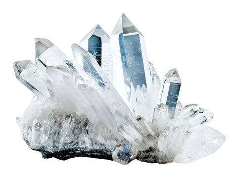 PNG Clear quartz crystal transportation aircraft airplane.