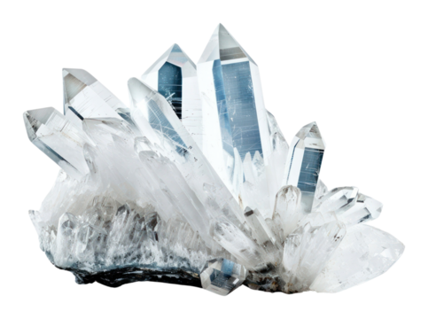 PNG Clear quartz crystal transportation aircraft airplane.