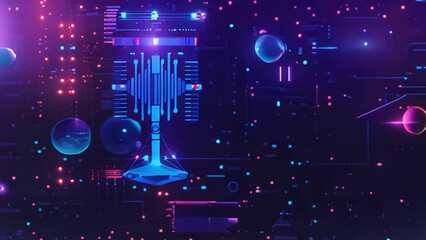 Infographic about DNA testing. Genome sequence map. Chromosome architecture, molecule sequence diagram. Genetic concept, visualization, hi-tech style - Powered by Adobe